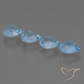Shop natural 3.53ct スイスブルー トパーズ gems, 洋梨の形, from ブラジル at GemSelect. In stock, global shipping!