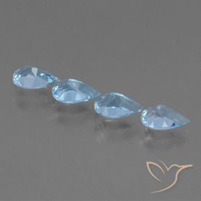 Shop natural 3.11ct スカイブルー トパーズ gems, 洋梨の形, from ブラジル at GemSelect. In stock, global shipping!