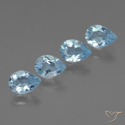 Shop natural 3.12ct スカイブルー トパーズ gems, 洋梨の形, from ブラジル at GemSelect. In stock, global shipping!
