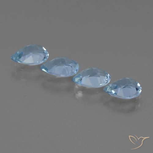 Shop natural 3.12ct スカイブルー トパーズ gems, 洋梨の形, from ブラジル at GemSelect. In stock, global shipping!