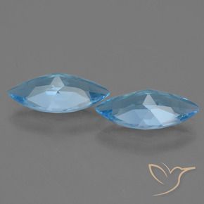 Shop natural 6.72ct スイスブルー トパーズ gems, マーキーズ, from ブラジル at GemSelect. In stock, global shipping!