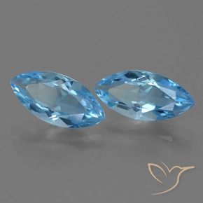Shop natural 7.47ct スイスブルー トパーズ gems, マーキーズ, from ブラジル at GemSelect. In stock, global shipping!