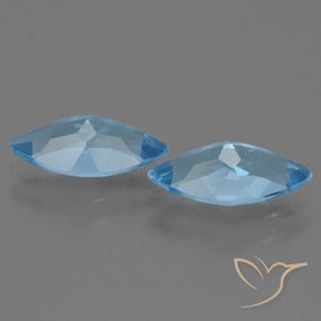 Shop natural 7.47ct スイスブルー トパーズ gems, マーキーズ, from ブラジル at GemSelect. In stock, global shipping!