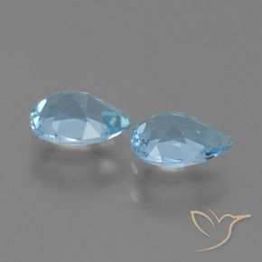 Shop natural 1.65ct スイスブルー トパーズ gems, 洋梨の形, from ブラジル at GemSelect. In stock, global shipping!