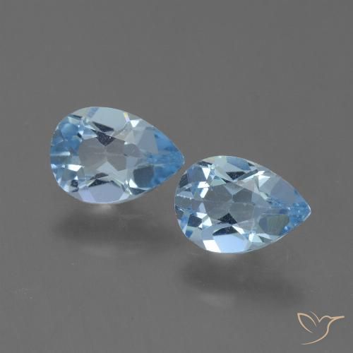 Shop natural 1.49ct スイスブルー トパーズ gems, 洋梨の形, from ブラジル at GemSelect. In stock, global shipping!