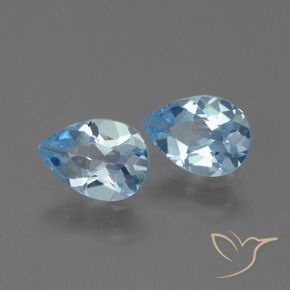 Shop natural 1.49ct スイスブルー トパーズ gems, 洋梨の形, from ブラジル at GemSelect. In stock, global shipping!