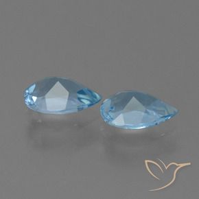 Shop natural 1.57ct スカイブルー トパーズ gems, 洋梨の形, from ブラジル at GemSelect. In stock, global shipping!