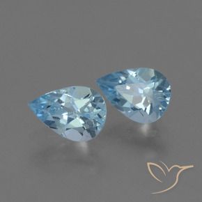 Shop natural 1.57ct スイスブルー トパーズ gems, 洋梨の形, from ブラジル at GemSelect. In stock, global shipping!