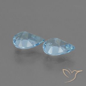 Shop natural 1.47ct スカイブルー トパーズ gems, 洋梨の形, from ブラジル at GemSelect. In stock, global shipping!