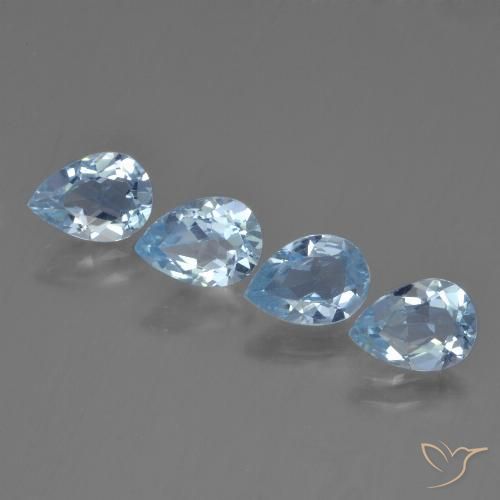 Shop natural 3.49ct スイスブルー トパーズ gems, 洋梨の形, from ブラジル at GemSelect. In stock, global shipping!