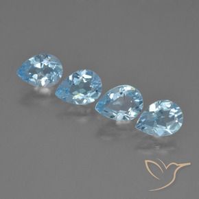 Shop natural 3.16ct スカイブルー トパーズ gems, 洋梨の形, from ブラジル at GemSelect. In stock, global shipping!