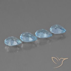 Shop natural 3.16ct スカイブルー トパーズ gems, 洋梨の形, from ブラジル at GemSelect. In stock, global shipping!
