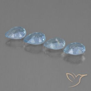 Shop natural 3.46ct スカイブルー トパーズ gems, 洋梨の形, from ブラジル at GemSelect. In stock, global shipping!