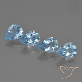 Shop natural 2.88ct スイスブルー トパーズ gems, 洋梨の形, from ブラジル at GemSelect. In stock, global shipping!