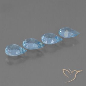 Shop natural 2.88ct スイスブルー トパーズ gems, 洋梨の形, from ブラジル at GemSelect. In stock, global shipping!