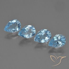 Shop natural 3.36ct スイスブルー トパーズ gems, 洋梨の形, from ブラジル at GemSelect. In stock, global shipping!