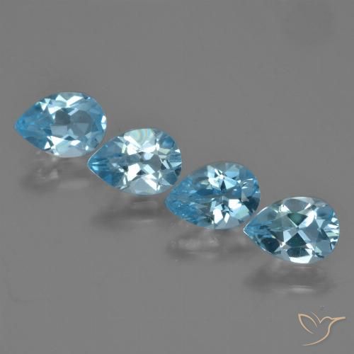 Shop natural 3.18ct スイスブルー トパーズ gems, 洋梨の形, from ブラジル at GemSelect. In stock, global shipping!