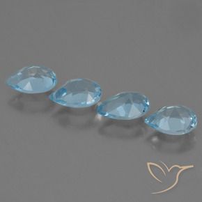 Shop natural 3.18ct スイスブルー トパーズ gems, 洋梨の形, from ブラジル at GemSelect. In stock, global shipping!