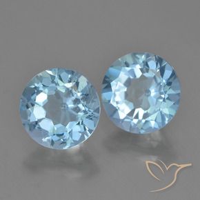 Shop natural 4.44ct スカイブルー トパーズ gems, ラウンド, from ブラジル at GemSelect. In stock, global shipping!