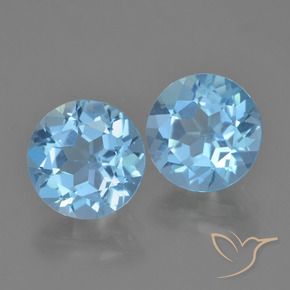 Shop natural 4.72ct スカイブルー トパーズ gems, ラウンド, from ブラジル at GemSelect. In stock, global shipping!