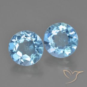 Shop natural 4.55ct スカイブルー トパーズ gems, ラウンド, from ブラジル at GemSelect. In stock, global shipping!