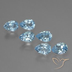 Shop natural 3.54ct スイスブルー トパーズ gems, 洋梨の形, from ブラジル at GemSelect. In stock, global shipping!