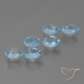 Shop natural 3.54ct スイスブルー トパーズ gems, 洋梨の形, from ブラジル at GemSelect. In stock, global shipping!