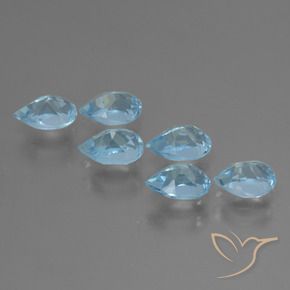Shop natural 3.46ct スイスブルー トパーズ gems, 洋梨の形, from ブラジル at GemSelect. In stock, global shipping!