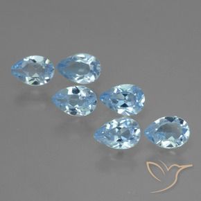 Shop natural 3.46ct スイスブルー トパーズ gems, 洋梨の形, from ブラジル at GemSelect. In stock, global shipping!