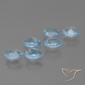 Shop natural 3.46ct スイスブルー トパーズ gems, 洋梨の形, from ブラジル at GemSelect. In stock, global shipping!