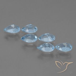Shop natural 3.10ct スカイブルー トパーズ gems, 洋梨の形, from ブラジル at GemSelect. In stock, global shipping!