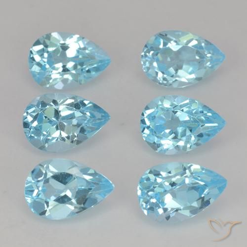 Shop natural 3.56ct スイスブルー トパーズ gems, 洋梨の形, from ブラジル at GemSelect. In stock, global shipping!