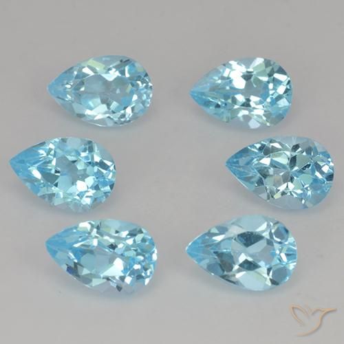 Shop natural 3.56ct スイスブルー トパーズ gems, 洋梨の形, from ブラジル at GemSelect. In stock, global shipping!