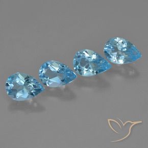 Shop natural 3.20ct スイスブルー トパーズ gems, 洋梨の形, from ブラジル at GemSelect. In stock, global shipping!