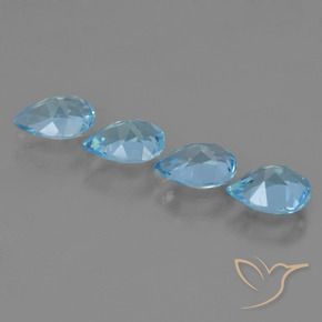 Shop natural 3.20ct スイスブルー トパーズ gems, 洋梨の形, from ブラジル at GemSelect. In stock, global shipping!