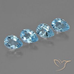 Shop natural 3.30ct スカイブルー トパーズ gems, 洋梨の形, from ブラジル at GemSelect. In stock, global shipping!