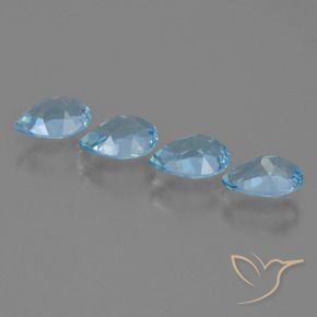 Shop natural 3.31ct スイスブルー トパーズ gems, 洋梨の形, from ブラジル at GemSelect. In stock, global shipping!