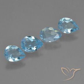 Shop natural 2.50ct スイスブルー トパーズ gems, 洋梨の形, from ブラジル at GemSelect. In stock, global shipping!