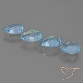 Shop natural 2.50ct スイスブルー トパーズ gems, 洋梨の形, from ブラジル at GemSelect. In stock, global shipping!