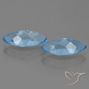 Shop natural 7.66ct スイスブルー トパーズ gems, マーキーズ, from ブラジル at GemSelect. In stock, global shipping!