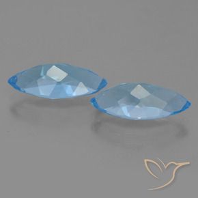 Shop natural 7.27ct スイスブルー トパーズ gems, マーキーズ, from ブラジル at GemSelect. In stock, global shipping!