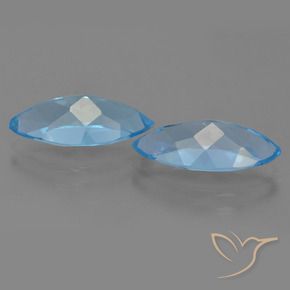 Shop natural 7.34ct スイスブルー トパーズ gems, マーキーズ, from ブラジル at GemSelect. In stock, global shipping!