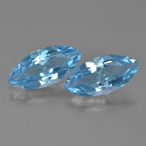 自然派の商品を探す 7.03ct スイスブルー トパーズ 宝石, マーキーズ, ブラジル からGemSelectで. 在庫あり、世界各国へ発送!