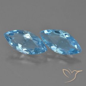 Shop natural 6.44ct スカイブルー トパーズ gems, マーキーズ, from ブラジル at GemSelect. In stock, global shipping!