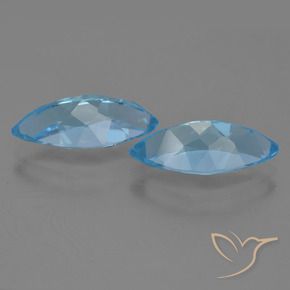 Shop natural 7.67ct スイスブルー トパーズ gems, マーキーズ, from ブラジル at GemSelect. In stock, global shipping!