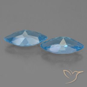 Shop natural 6.90ct スカイブルー トパーズ gems, マーキーズ, from ブラジル at GemSelect. In stock, global shipping!