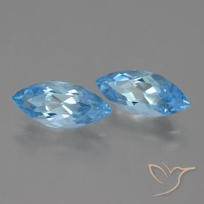 Shop natural 7.34ct スカイブルー トパーズ gems, マーキーズ, from ブラジル at GemSelect. In stock, global shipping!