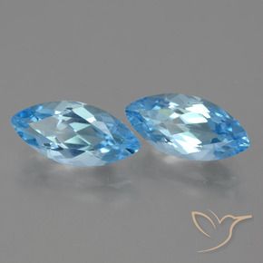 Shop natural 7.95ct スカイブルー トパーズ gems, マーキーズ, from ブラジル at GemSelect. In stock, global shipping!
