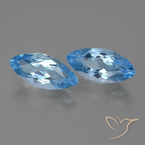Shop natural 7.89ct スイスブルー トパーズ gems, マーキーズ, from ブラジル at GemSelect. In stock, global shipping!