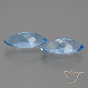 Shop natural 7.89ct スイスブルー トパーズ gems, マーキーズ, from ブラジル at GemSelect. In stock, global shipping!